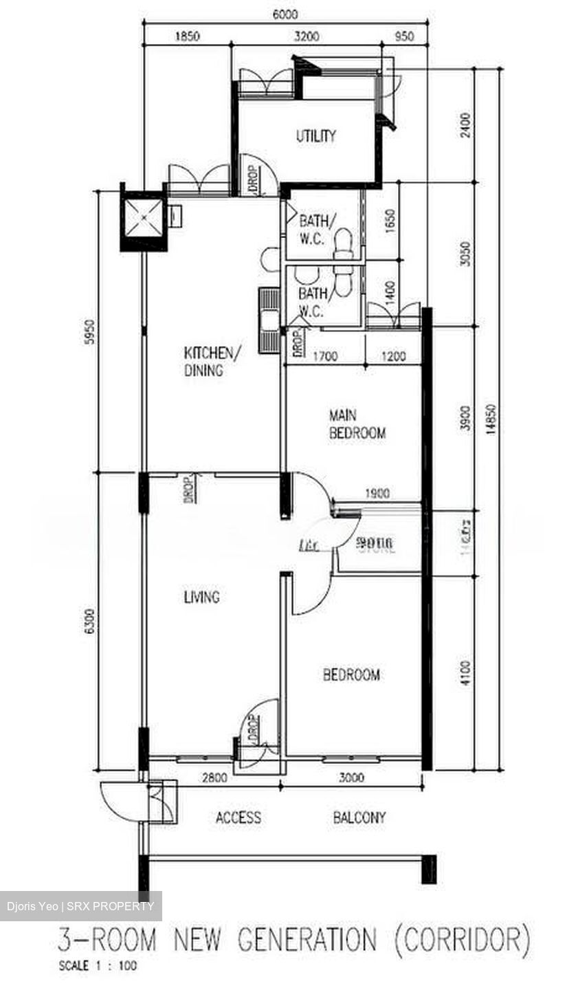 Blk 417 Teck Ghee Heartlands (Ang Mo Kio), HDB 3 Rooms #603350361